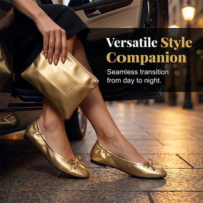 📢📢50% OFF !! ⏰Women's Elegant Foldable Ballet Flats