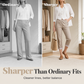 📢📢40% OFF !! ⏰Women Casual Slim Fit Cropped Pants