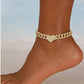 📢📢50% OFF !! ⏰Sparkly Rhinestone Butterfly Anklet Bracelet