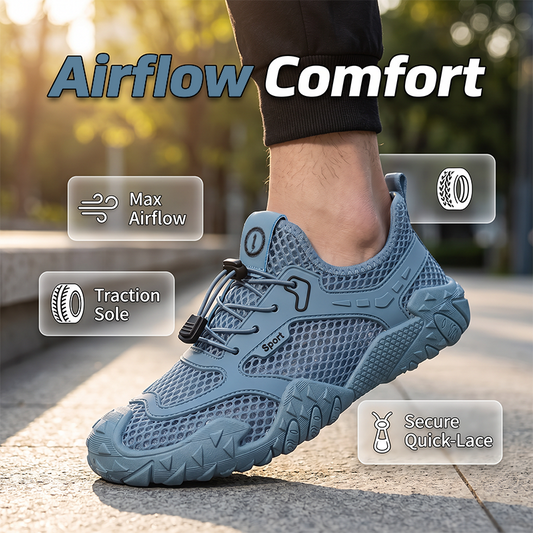 📢📢40% OFF !! ⏰Men Breathable Mesh Driving Shoes