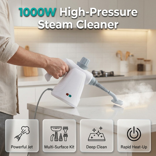 📢📢40% OFF !! ⏰Multi-Purpose High-Temperature Steam Cleaner Kit