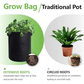 📢📢50% OFF !! ⏰Thickened Grow Bag with Handle