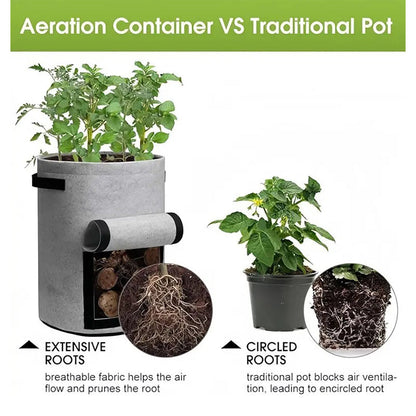 📢📢50% OFF !! ⏰Thickened Grow Bag with Handle