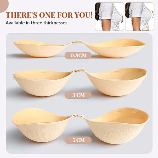 📢📢50% OFF !! ⏰Women's Breathable Invisible Push Up Sticky Bra Pads