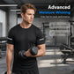 📢📢40% OFF !! ⏰Men Sports Training Tee Breathable Fitness Top