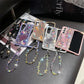 📢📢50% OFF !! ⏰Glitter Phone Case with Wrist Strap