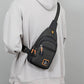 📢📢50% OFF !! ⏰Waterproof Multi-pocket Crossbody Sling Bag