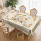 📢📢50% OFF !! ⏰Waterproof Gold Rose Tablecloth