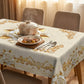 📢📢50% OFF !! ⏰Waterproof Gold Rose Tablecloth