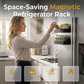 Magnetic Refrigerator Storage Rack for Kitchen Organization