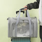 📢📢40% OFF !! ⏰Large Foldable Mesh Cat Carrier Bag