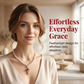 📢📢50% OFF !! ⏰Women's Elegant Faux Pearl Necklace