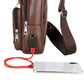 📢📢50% OFF !! ⏰Exquisite Gift - Men's Multifunctional High Quality Leather Chest Bag