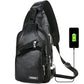 📢📢50% OFF !! ⏰Exquisite Gift - Men's Multifunctional High Quality Leather Chest Bag