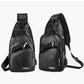 📢📢50% OFF !! ⏰Exquisite Gift - Men's Multifunctional High Quality Leather Chest Bag