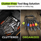 📢📢40% OFF !! ⏰Multicolor Screwdriver Bit Holder Keychain Extension Bar