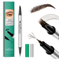 📢📢50% OFF !! & BUY 1 GET 1 FREE⏰Double-Ended Liquid Eyebrow Pen