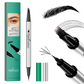 📢📢50% OFF !! & BUY 1 GET 1 FREE⏰Double-Ended Liquid Eyebrow Pen