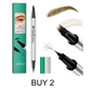 📢📢50% OFF !! & BUY 1 GET 1 FREE⏰Double-Ended Liquid Eyebrow Pen