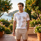 📢📢50% OFF !! ⏰Men's Summer Printed 2-Piece Set