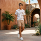 📢📢50% OFF !! ⏰Men's Summer Printed 2-Piece Set