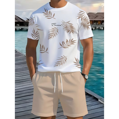 📢📢50% OFF !! ⏰Men's Summer Printed 2-Piece Set
