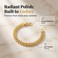 📢📢50% OFF !! ⏰Elegant Gold Double-Layer Link Bracelet