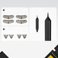 📢📢40% OFF !! ⏰3-in-1 Eyeliner and Lower Lash Stamp Kit
