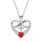 📢📢50% OFF !! ⏰Infinity Heart Cross Necklace with Wing Pendant