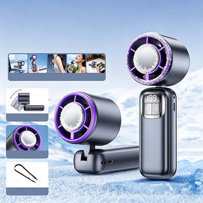 📢📢40% OFF !! ⏰Semiconductor Cooling Handheld Fan