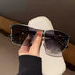 📢📢40% OFF !! ⏰Retro Square Metal Frame Sunglasses