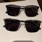 📢📢40% OFF !! ⏰Retro Square Metal Frame Sunglasses