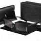 📢📢40% OFF !! ⏰Retro Square Metal Frame Sunglasses