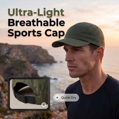 📢📢40% OFF !! ⏰Lightweight Breathable Quick-Drying Sports Cap