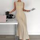 📢📢40% OFF !! ⏰Women's Sleeveless Pleated A-Line Maxi Dress