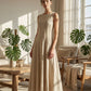 📢📢40% OFF !! ⏰Women's Sleeveless Pleated A-Line Maxi Dress