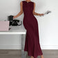 📢📢40% OFF !! ⏰Women's Sleeveless Pleated A-Line Maxi Dress
