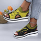 📢📢40% OFF !! ⏰Women's Casual Peep-Toe Platform Beach Sandals