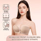 📢📢50% OFF !! ⏰Seamless Front Closure Bra With Adjustable Straps