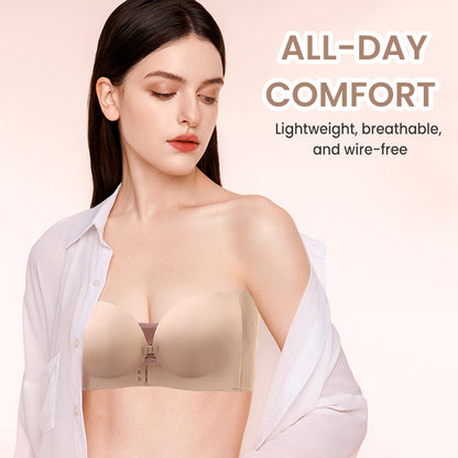 📢📢50% OFF !! ⏰Seamless Front Closure Bra With Adjustable Straps