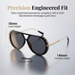 📢📢50% OFF !! ⏰Retro Leopard Print Frame Sunglasses