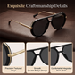 📢📢50% OFF !! ⏰Retro Leopard Print Frame Sunglasses