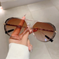 📢📢50% OFF !! ⏰Retro Leopard Print Frame Sunglasses