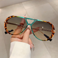 📢📢50% OFF !! ⏰Retro Leopard Print Frame Sunglasses