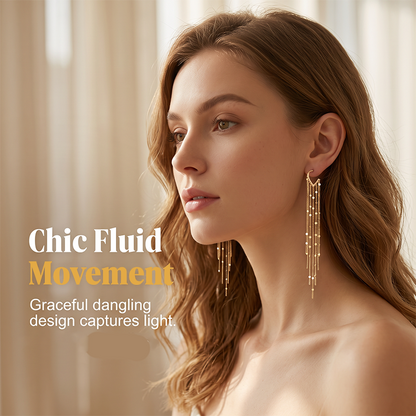 📢📢50% OFF !! ⏰Face-Framing Tassel Earrings