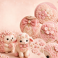 📢📢40% OFF !! ⏰Pink DIY Felt Patchwork Kit