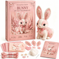 📢📢40% OFF !! ⏰Pink DIY Felt Patchwork Kit