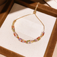 📢📢50% OFF !! ⏰Retro Crossover Twisted Multicolor Zircon Adjustable Bracelet for Women