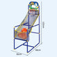 📢📢40% OFF !!  & Free Shipping ⏰Kids' Indoor Basketball Arcade Game with 4 Balls