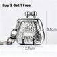 📢📢BUY 1 GET 1 FREE！⏰Foldable Purse-Shaped Nail Clipper Keychain